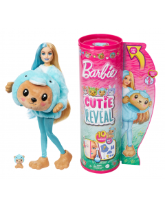 Lalka Barbie Cutie Reveal Miś-Delfin HRK25 Mattel