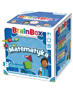 Gra edukacyjna BrainBox Matematyka druga edycja Rebel