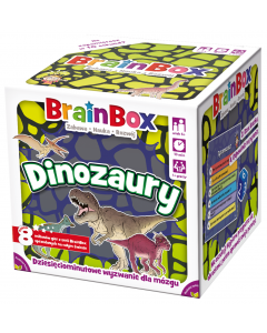 Gra edukacyjna BrainBox Dinozaury Rebel