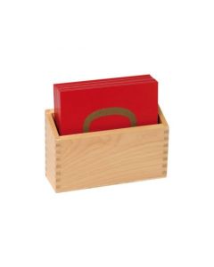 Drewniane pudełko na dotykowe płytki