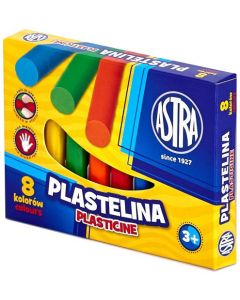 Plastelina 8 kolorów Astra