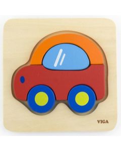 Pierwsze puzzle Maluszka Samochód 50172 Viga