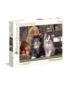 Puzzle 1000 elementów HQ Słodkie kociaki 39340 Clementoni