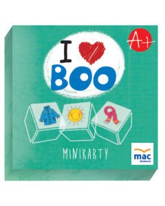 I love Boo. Język angielski poziom A+. Minikarty