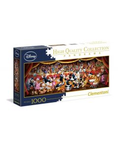 Puzzle 1000 elementów Panorama Orkiestra Disney'a 39445 Clementoni