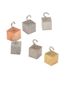 Bloki metali - 6 różnych, z zawieszkami