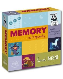 Memory na 3 sposoby Świat baśni 2+ 4+ 6+ Kapitan Nauka