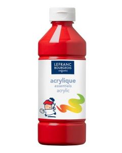 Farba akrylowa 500 ml czerwona Lefranc and Bourgeois