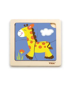 Puzzle na podkładce Żyrafa 2611 Viga