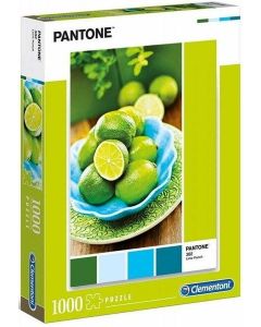 Puzzle 1000 elementów Pantone Lime Punch 39492 Clementoni