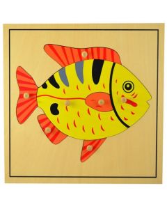 Puzzle drewniane ryba