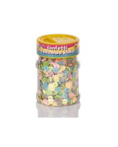 Confetti cekinowe kółka pastelowe 100g Astra Creativo