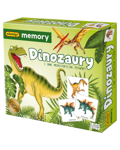 Memory Dinozaury i prehistoryczne potwory Adamigo