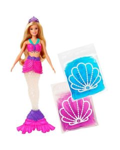 Lalka Barbie Syrena Brokatowy slime Dreamtopia GKT75 Mattel