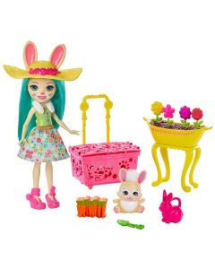 Zestaw Wiosenne króliczki Enchantimals GJX33 Mattel