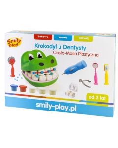 Ciasto-masa Krokodyl u dentysty SP83346 Smily Play