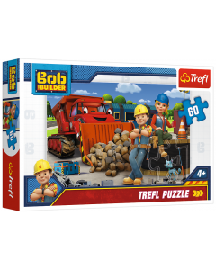 Puzzle 60 elementów Bob Budowniczy i Wendy 17300 Trefl