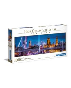 Puzzle 1000 elementów HQ Panorama London 39485 Clementoni