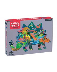 Puzzle kształty Dinozaury 300 elementów 57280 Mudpuppy