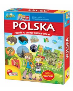 Mały Geniusz Książeczka Polska 305-PL78281 Lisciani