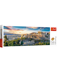 Puzzle 500 elementów Panorama Akropol Ateny 29503 Trefl