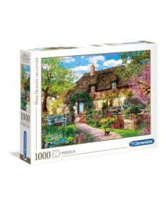 Puzzle 1000 elementów HQ Wiejski Dom 39520 Clementoni