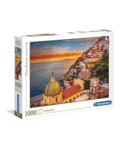 Puzzle 1000 elementów HQ Positano 39451 Clementoni
