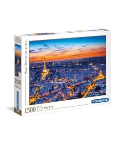 Puzzle 1500 elementów HQ Paryż nocą 31815 Clementoni