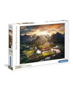 Puzzle 2000 elementów HQ Krajobraz Chiny 32564 Clementoni