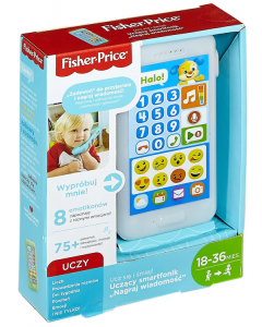 Uczący smartfonik Szczeniaczka "Nagraj wiadomość" FPR18 Fisher Price