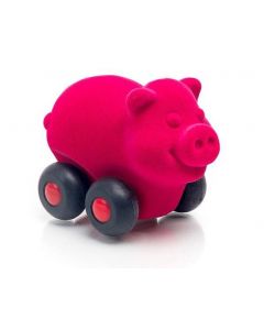 Sensoryczny różowy pojazd - świnka 201373 Rubbabu