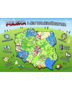 Oprogramowanie interaktywne Polska i jej województwa