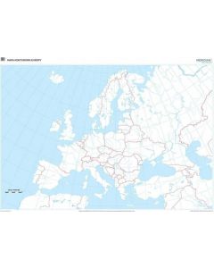 Mapa konturowa Europy
