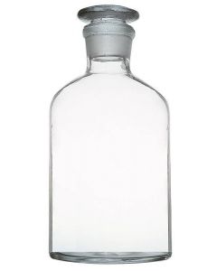 Butelka z korkiem biała wąska szyja 50ml