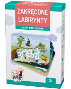 Gra edukacyjna Zakręcone labirynty Zu&Berry
