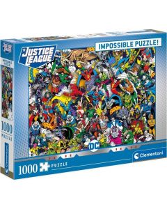Puzzle 1000 elementów Impossible DC Comics 39599 Clementoni