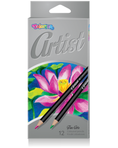 Kredki ołówkowe Artist 12 kolorów Colorino