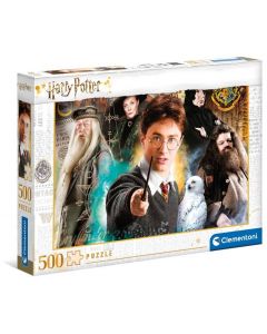 Puzzle 500 elementów HQ Harry Potter 35083 Clementoni
