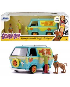 Auto metalowe Wehikuł Tajemnic Scooby Doo Mystery Van 1:24 253255024 Jada