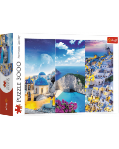 Puzzle 3000 elementów Greckie wakacje 33073 Trefl