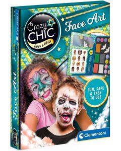 Crazy Chic Malowanie twarzy 78770 Clementoni