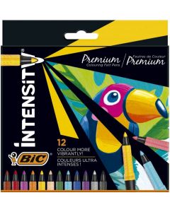 Cienkopisy Intensity Fine 12 kolorów BIC