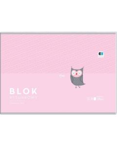 Blok rysunkowy A4 20 kartek B&B Kids Pastel Interdruk