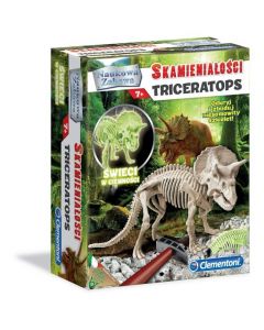 Zestaw Skamieniałości Triceratops Fluorescencyjny 60892 Clementoni