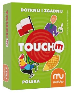 Gra karciana Touch it! Dotknij i zgadnij. Polska Muduko