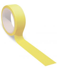 Taśma dekoracyjna Glitter Pastel 5m żółta Interdruk