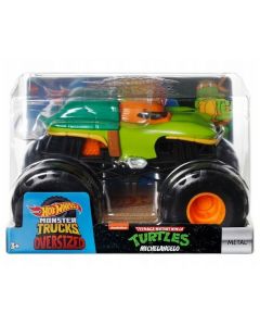 Hot Wheels Monster Trucks Turtles Michelangelo 1:24 HYJ15 Mattel