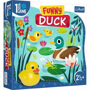Moja pierwsza gra planszowa Funny Duck 02341 Trefl