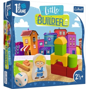 Moja pierwsza gra planszowa Little Builder 02342 Trefl