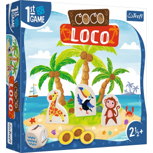 Moja pierwsza gra planszowa Coco Loco 02343 Trefl